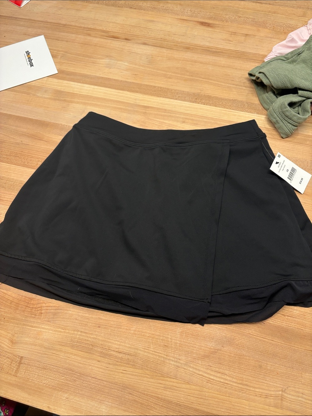Black Athletic Skirt